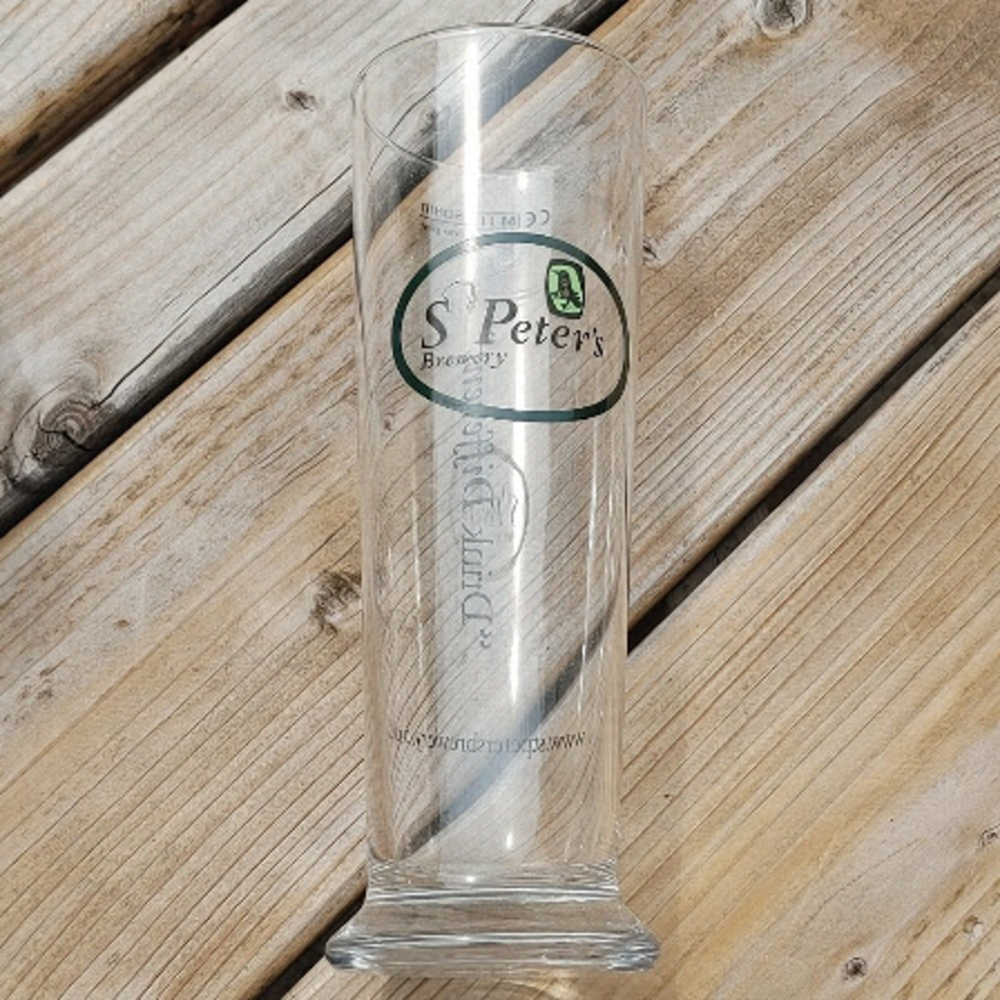 Attractive St. Peter's Brewery Pint Glass
